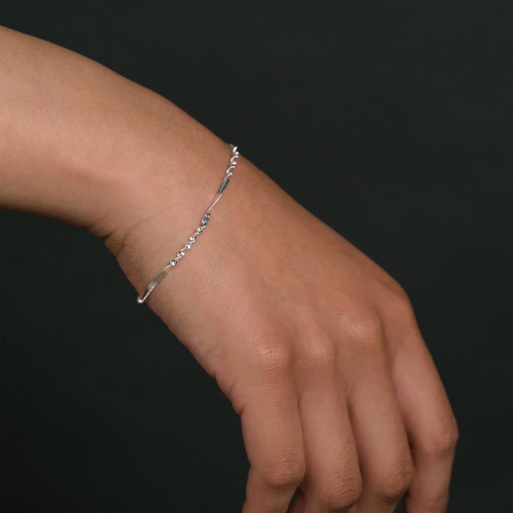 Singapore Super (Silver) Bracelet