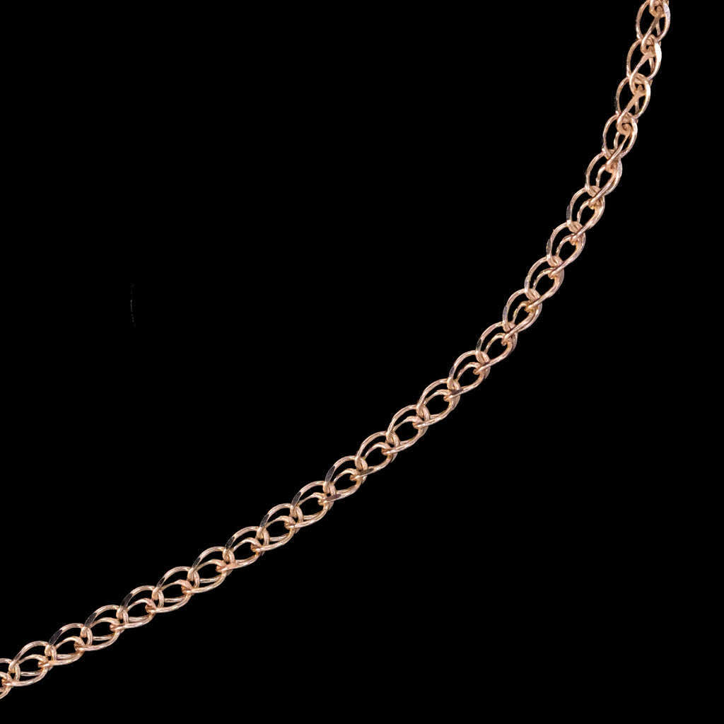 Figaro 3X1 2.5mm (Solid Gold) Chain