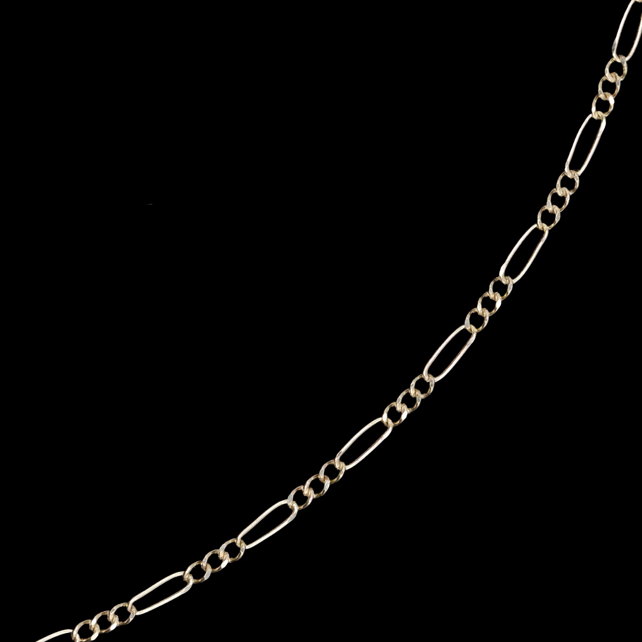 Figaro 3X1 2.5mm (Solid Gold) Chain