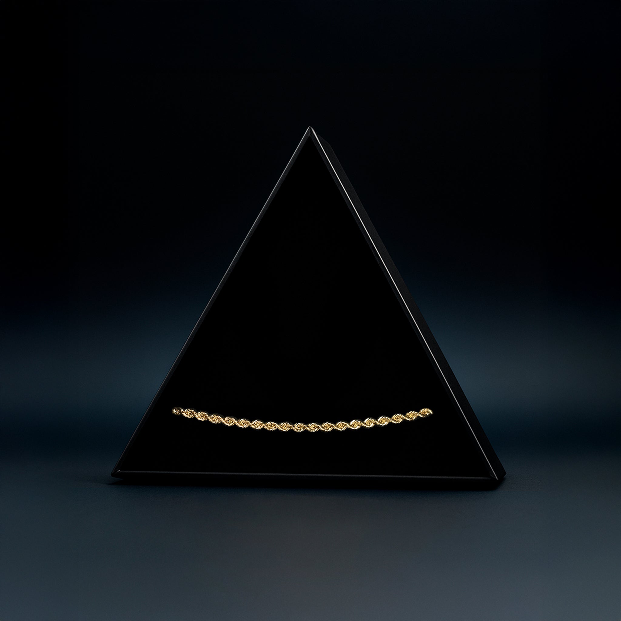 3mm Twist (Solid Gold) Bracelet