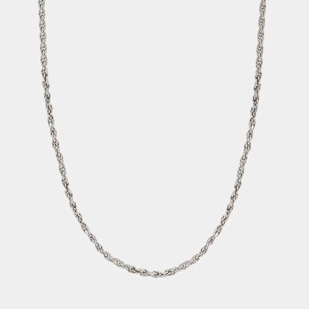 Twisted (Rhodium) Chain