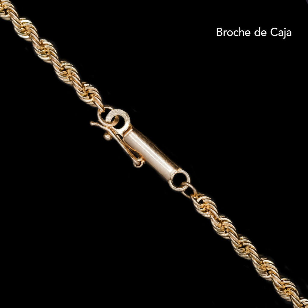 2.5mm Twisted 14k (Solid Gold) Chain