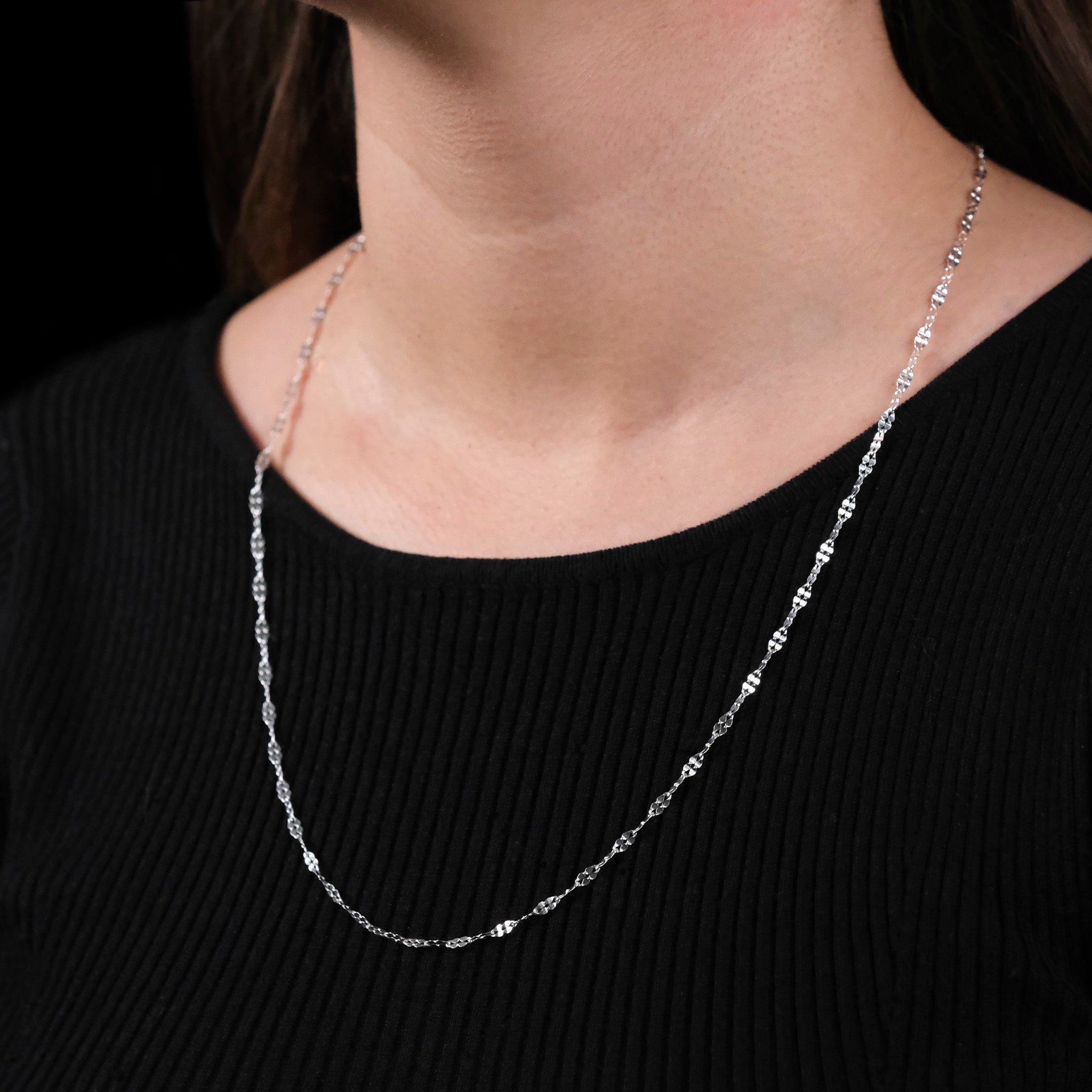 Clover (Silver) Chain