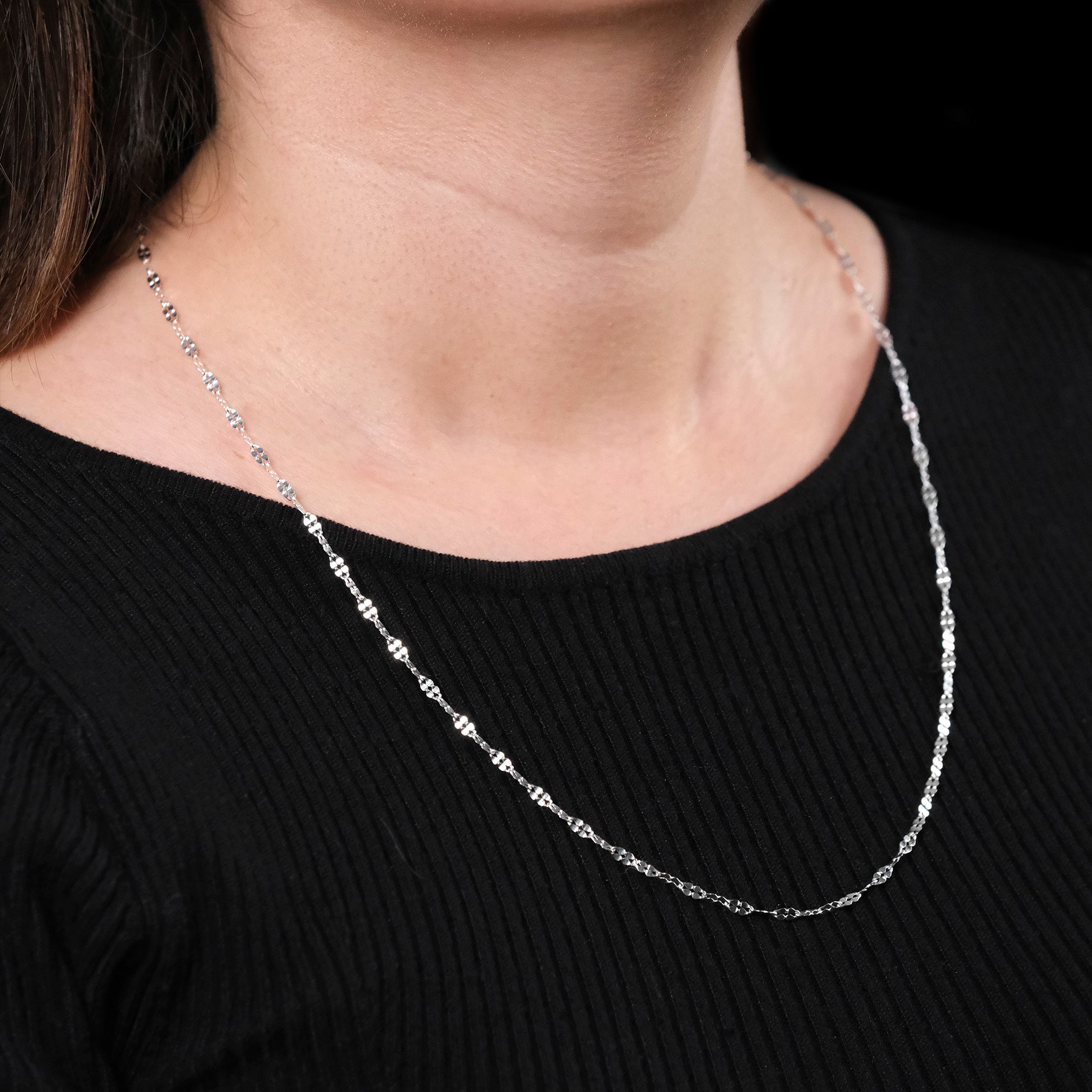 Clover (Silver) Chain