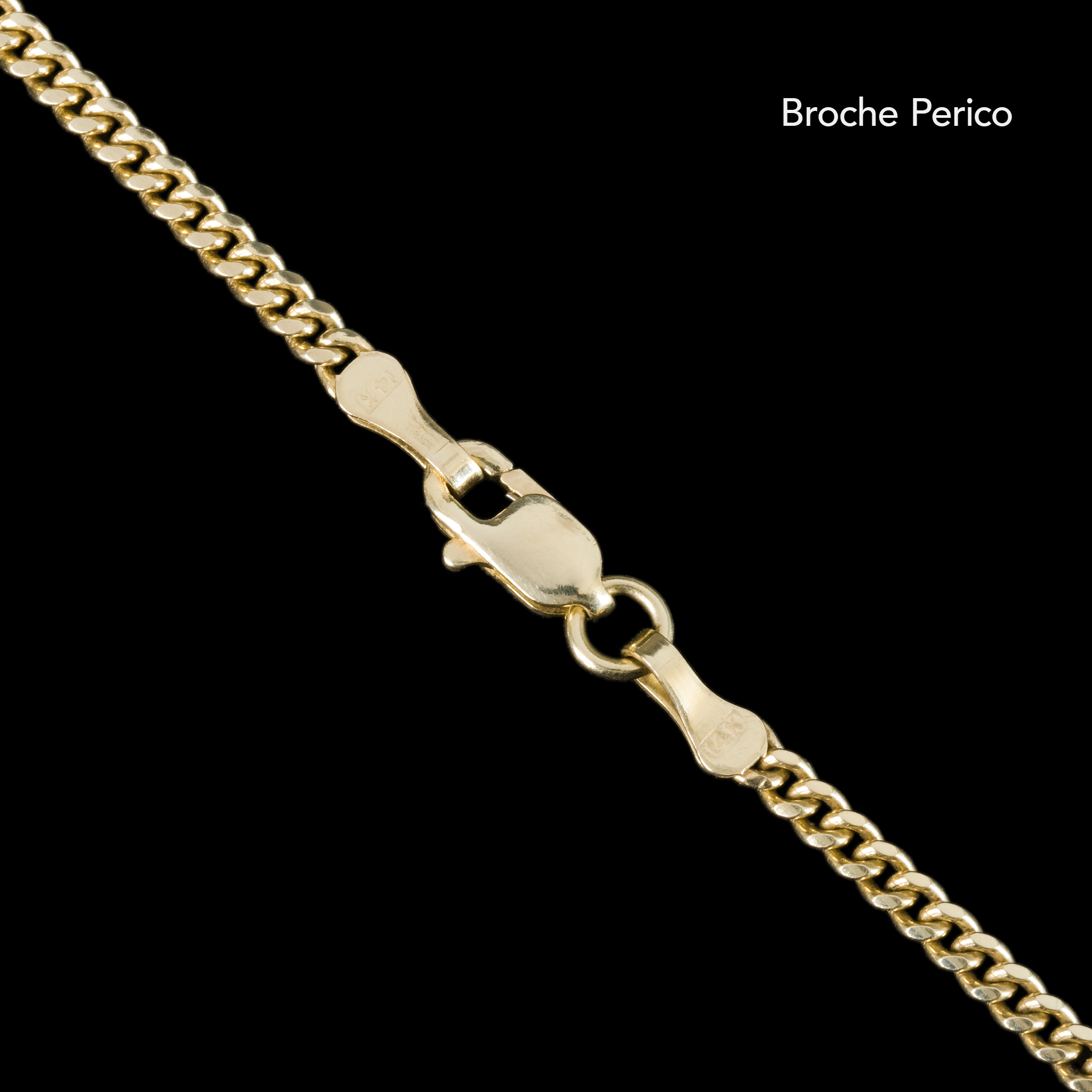 Triangulum 2mm (Solid Gold) Necklace