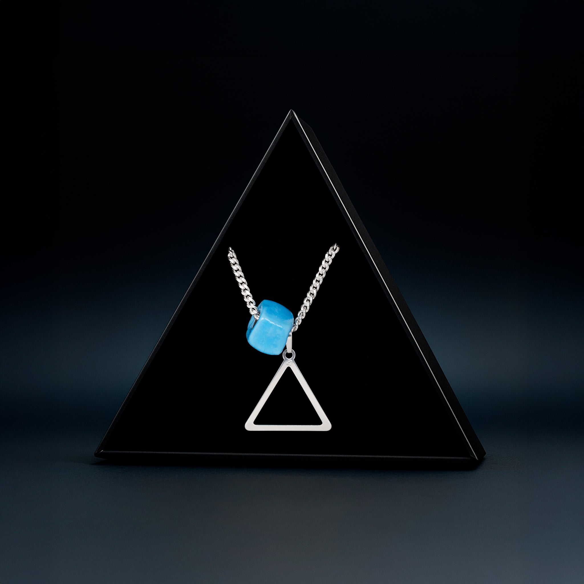 Triangulum 3mm (Silver) Necklace 