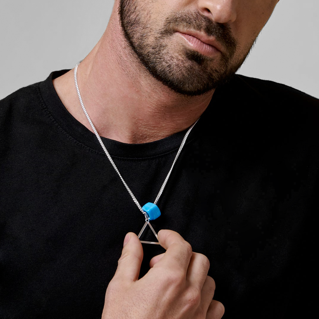 Triangulum 3mm (Silver) Necklace 