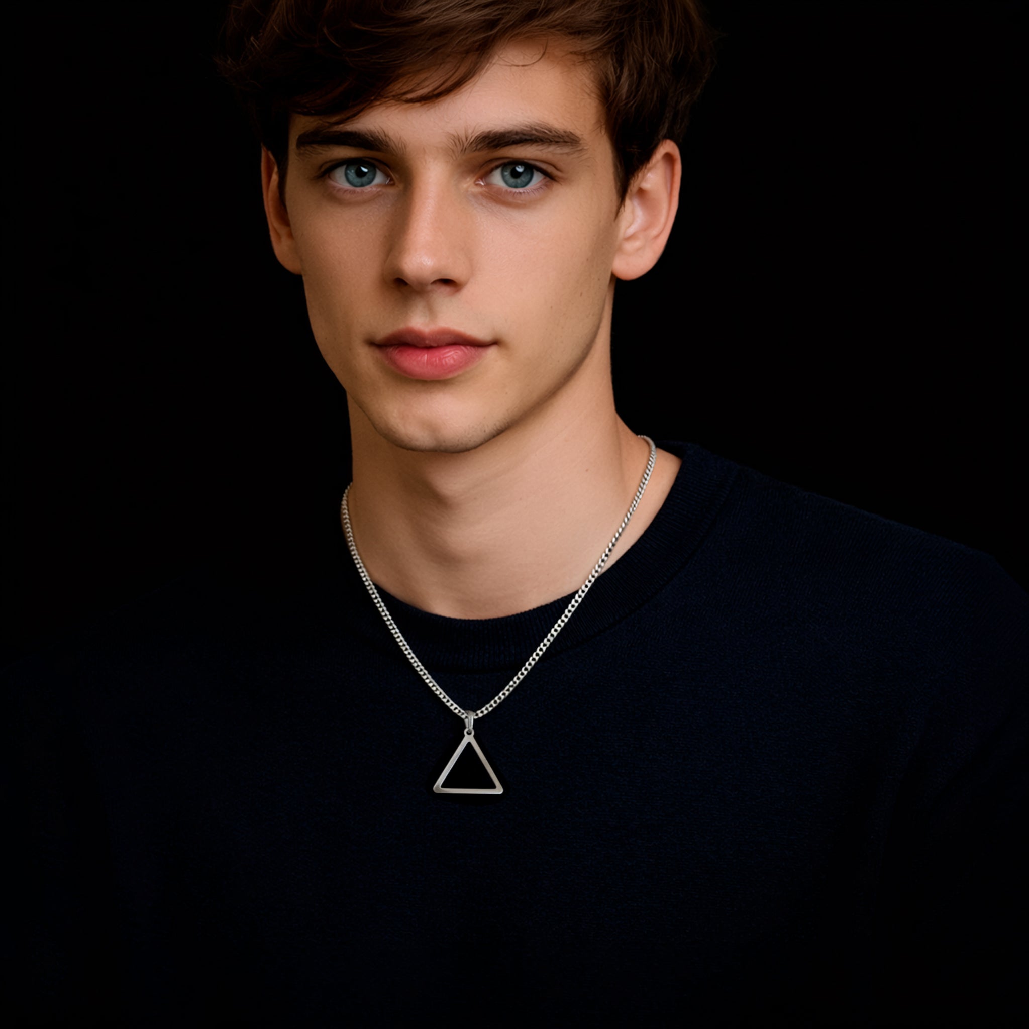 Triangle 2.7cm (Silver) Pendant