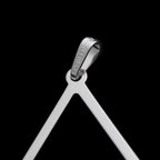 Triangle 2.7cm (Silver) Pendant