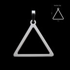 Triangle 2.7cm (Silver) Pendant