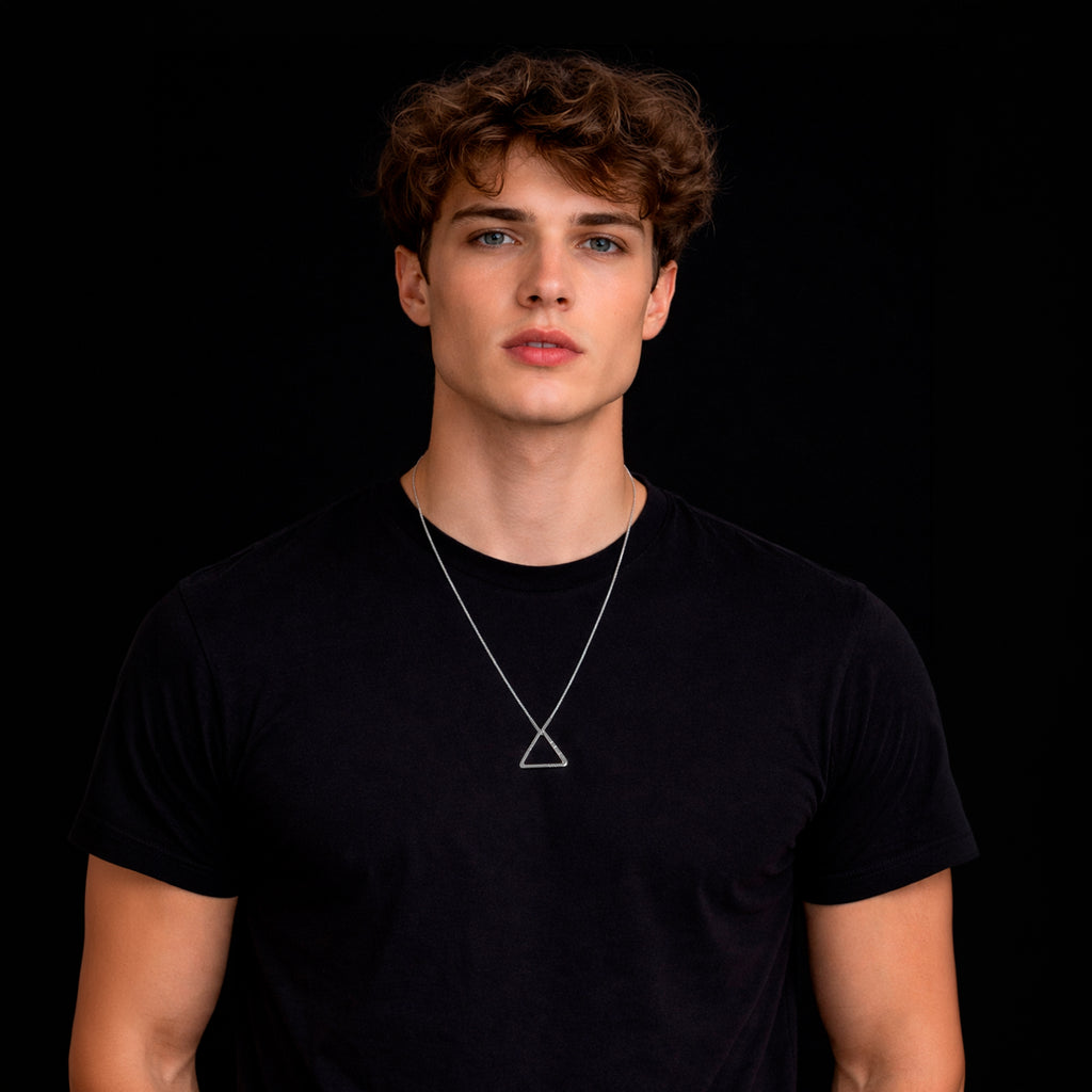 Tulum 2mm (Rhodium) Necklace