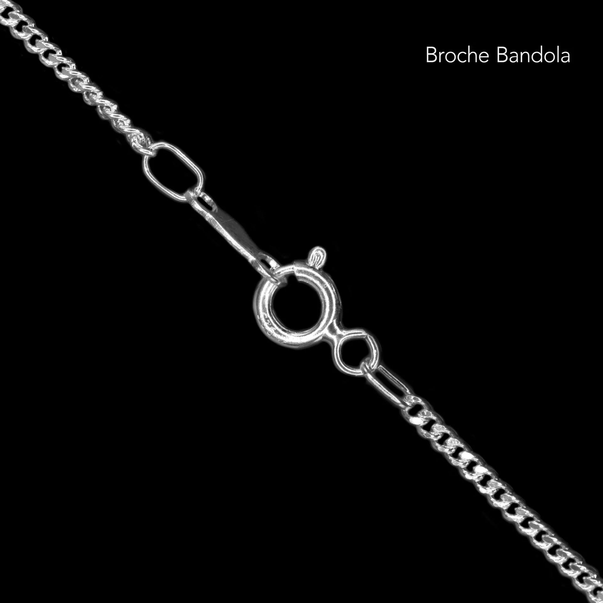 Tulum 2mm (Rhodium) Necklace