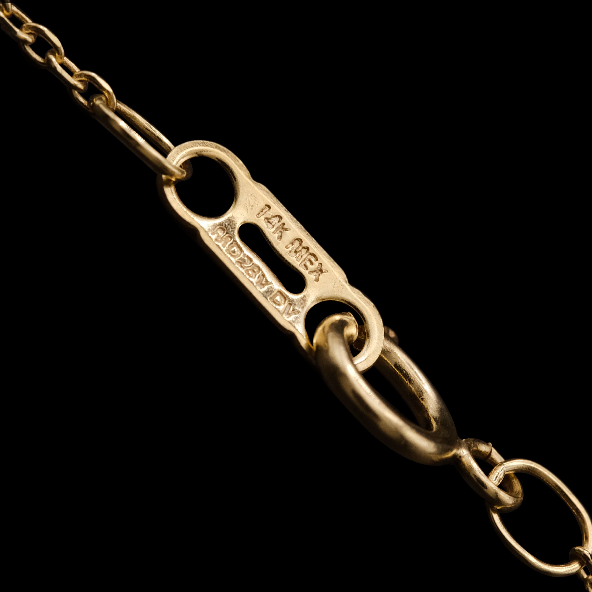 Mexican Virgin (Solid Gold) Necklace