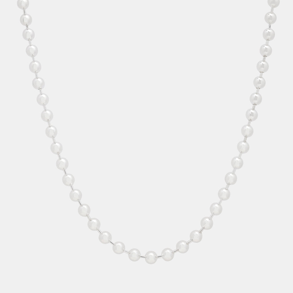 Cadena Bolitas 5mm (Plata) - Triangulum Workshop