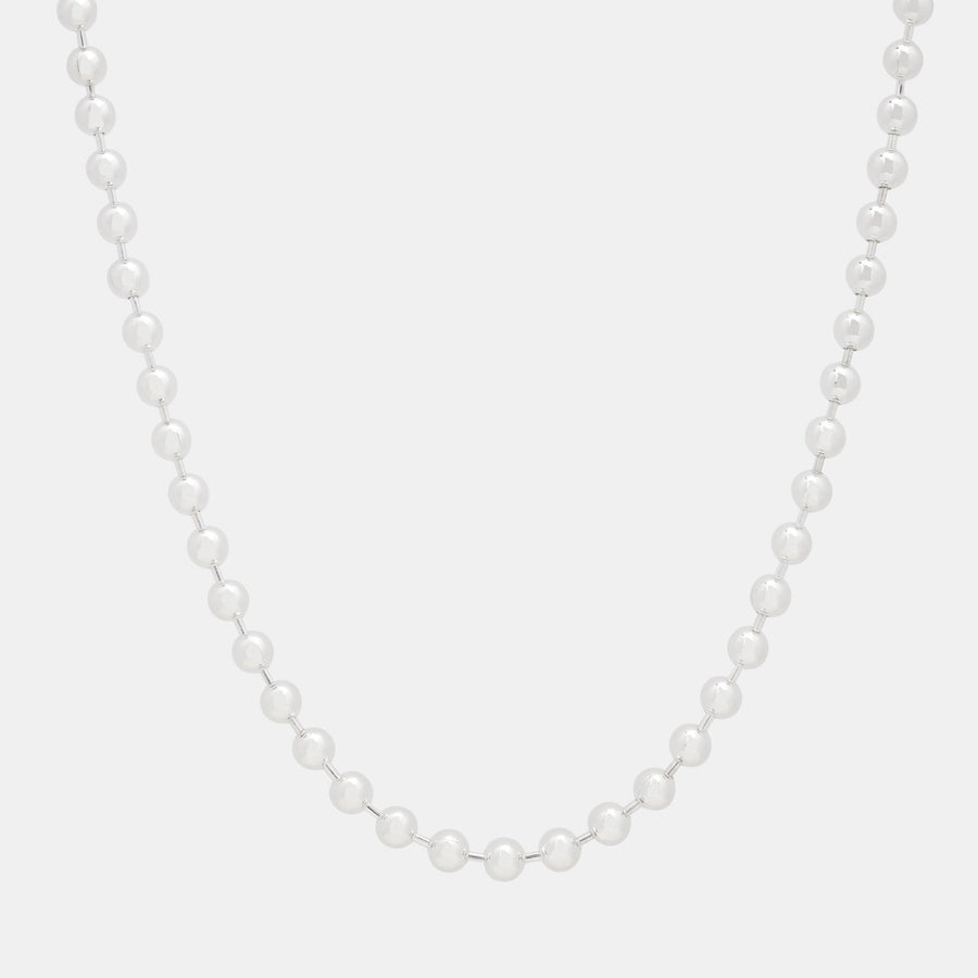 Cadena Bolitas 5mm (Plata) - Triangulum Workshop