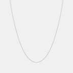 Cadena Cuban Link 1mm en Plata .925