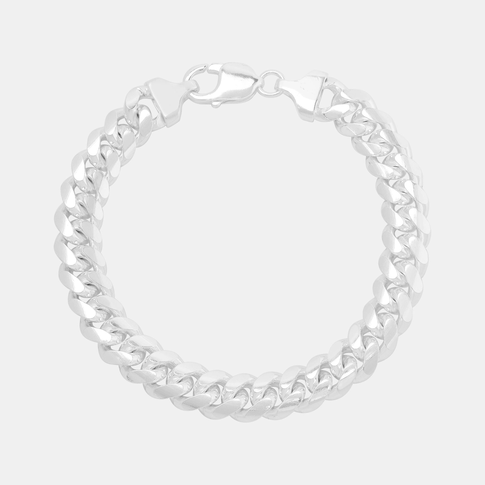 Cuban Link 10mm (Silver) Bracelet - Triangulum Workshop