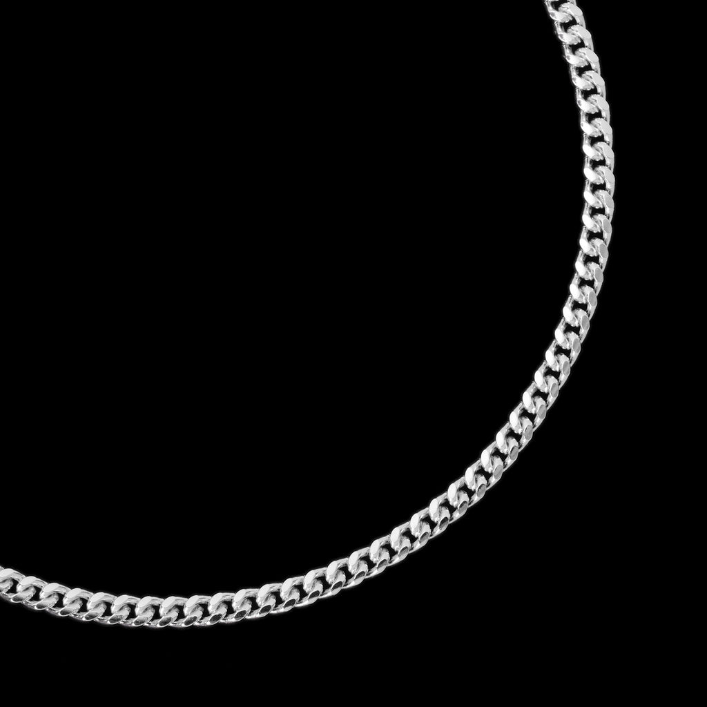 Cuban Link 2mm (Rodio) Cadena - Triangulum Workshop