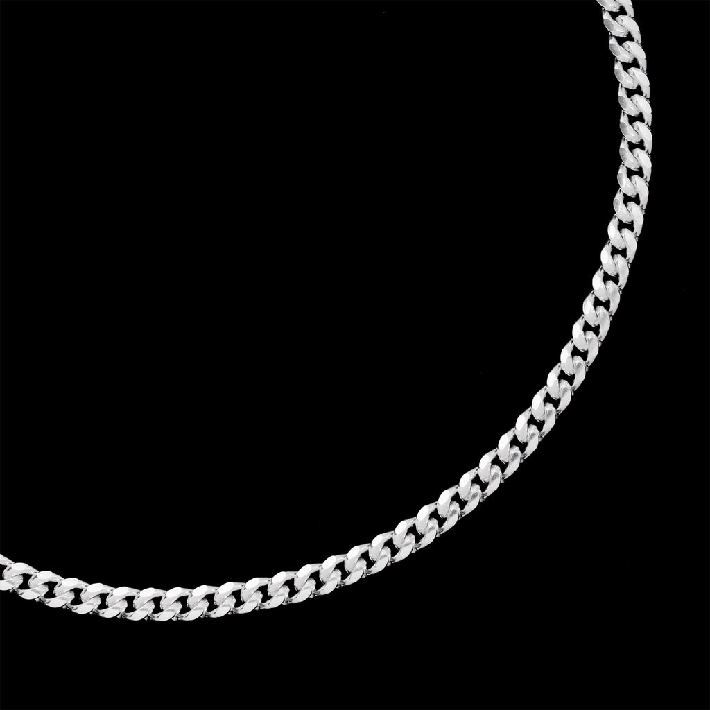 Cuban Link 3mm (Plata) Cadena - Triangulum Workshop