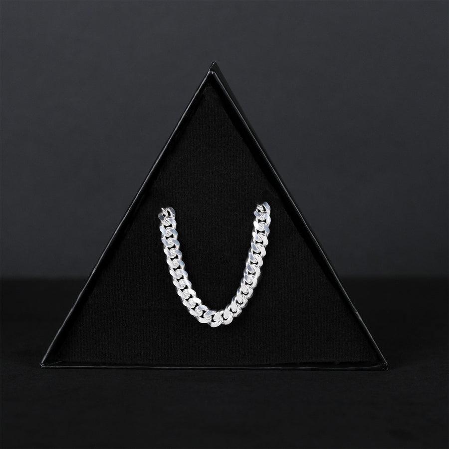 Cuban Link 6mm (Plata) Cadena - Triangulum Workshop