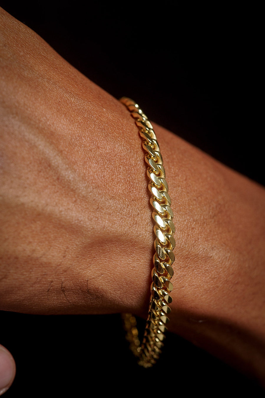 Cuban Link 6mm (Solid Gold) Bracelet - Triangulum Workshop