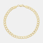 Curb 6mm (Oro Sólido) Pulsera - Triangulum Workshop