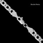 Doble Rombo Zegrinada 5mm (Plata) Cadena - Triangulum Workshop