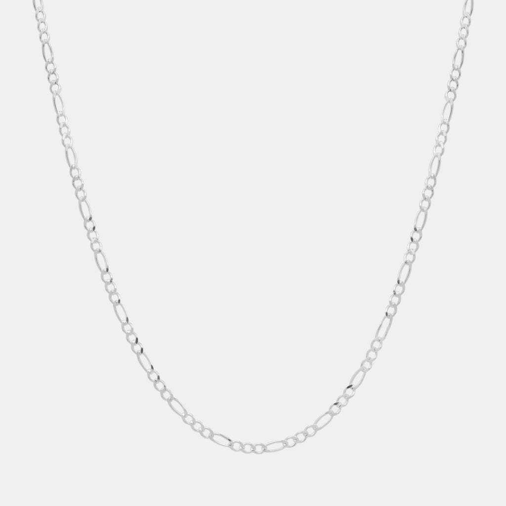 Figaro 3mm 3x1 (Plata) Cadena - Triangulum Workshop