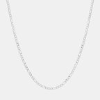 Figaro 3mm 3x1 (Plata) Cadena - Triangulum Workshop