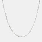 Figaro Forjada (Plata) Cadena - Triangulum Workshop