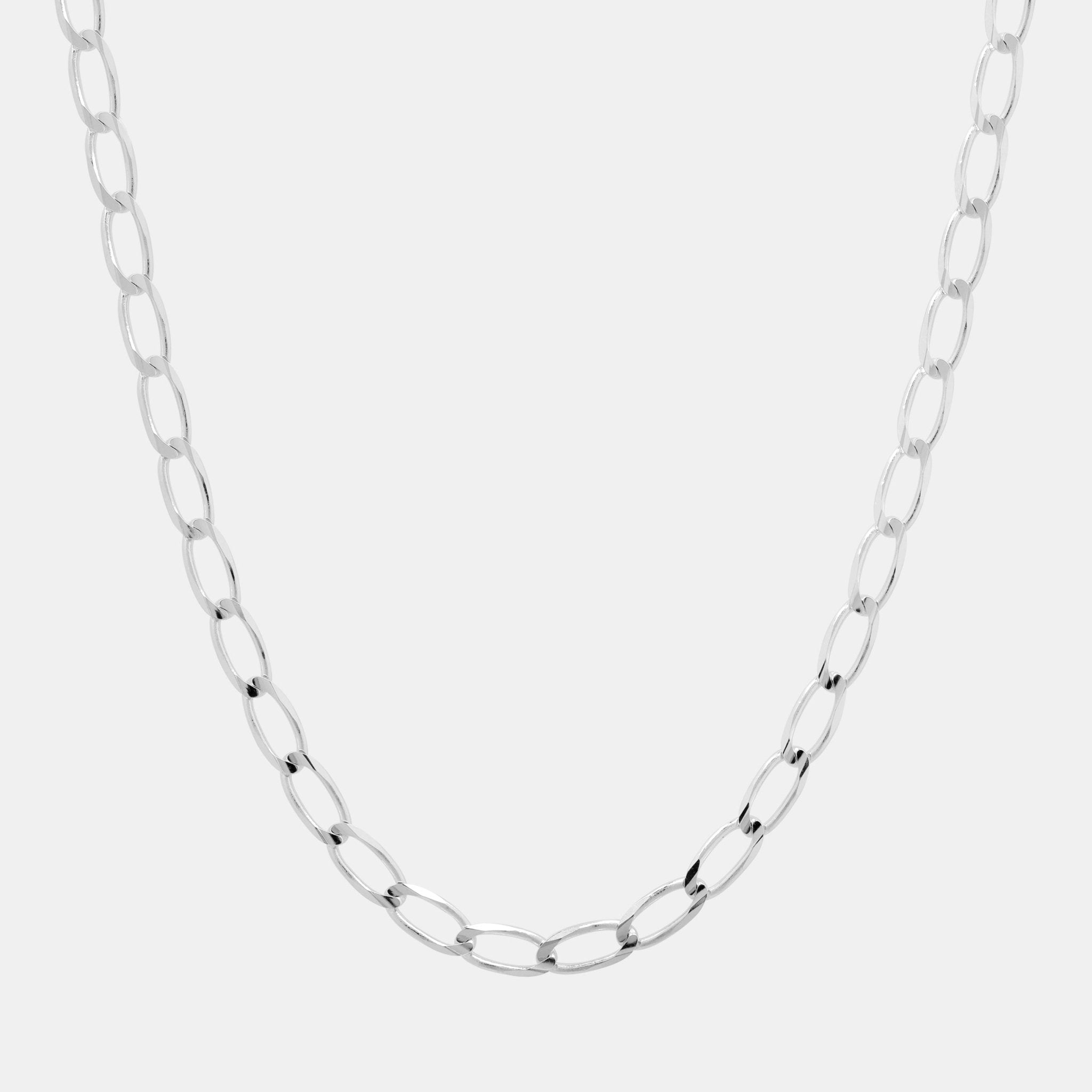 Figaro OX1 Ligera 4mm (Plata) Cadena - Triangulum Workshop