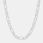 Fígaro Súper Zegrinada 7mm (Plata) Cadena - Triangulum Workshop