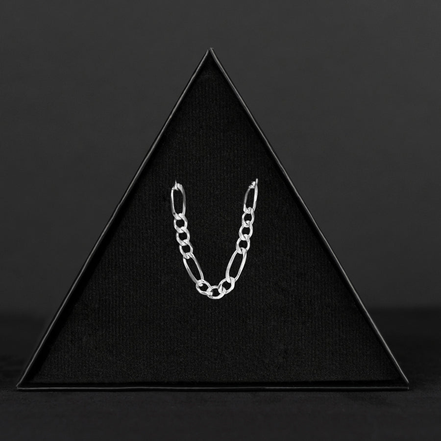 Figaro Zegrinada 3X1 5mm (Silver) Chain