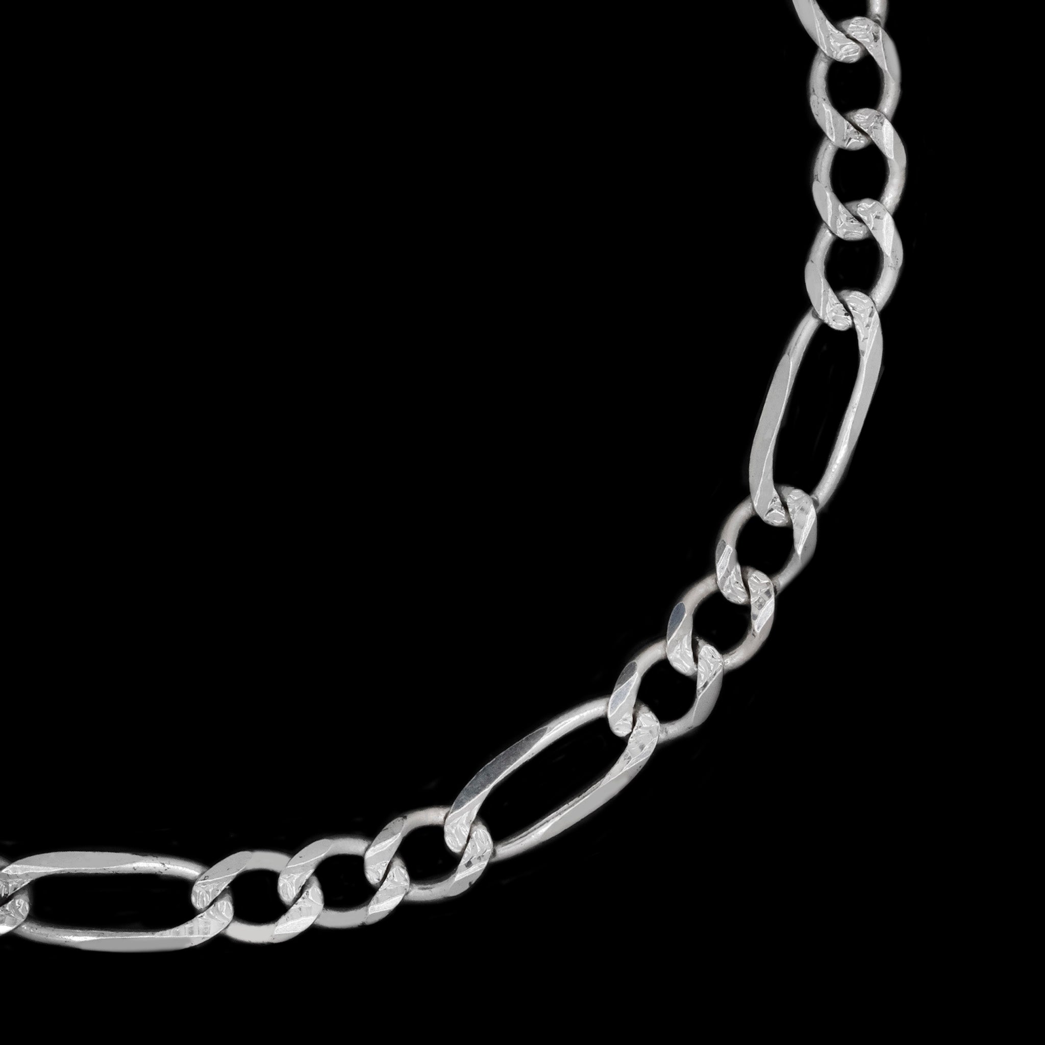 Figaro Zegrinada 3X1 5mm (Silver) Chain