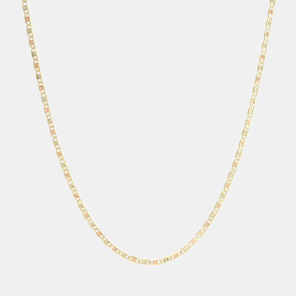 Florentina 3mm (Oro Sólido) Cadena - Triangulum Workshop