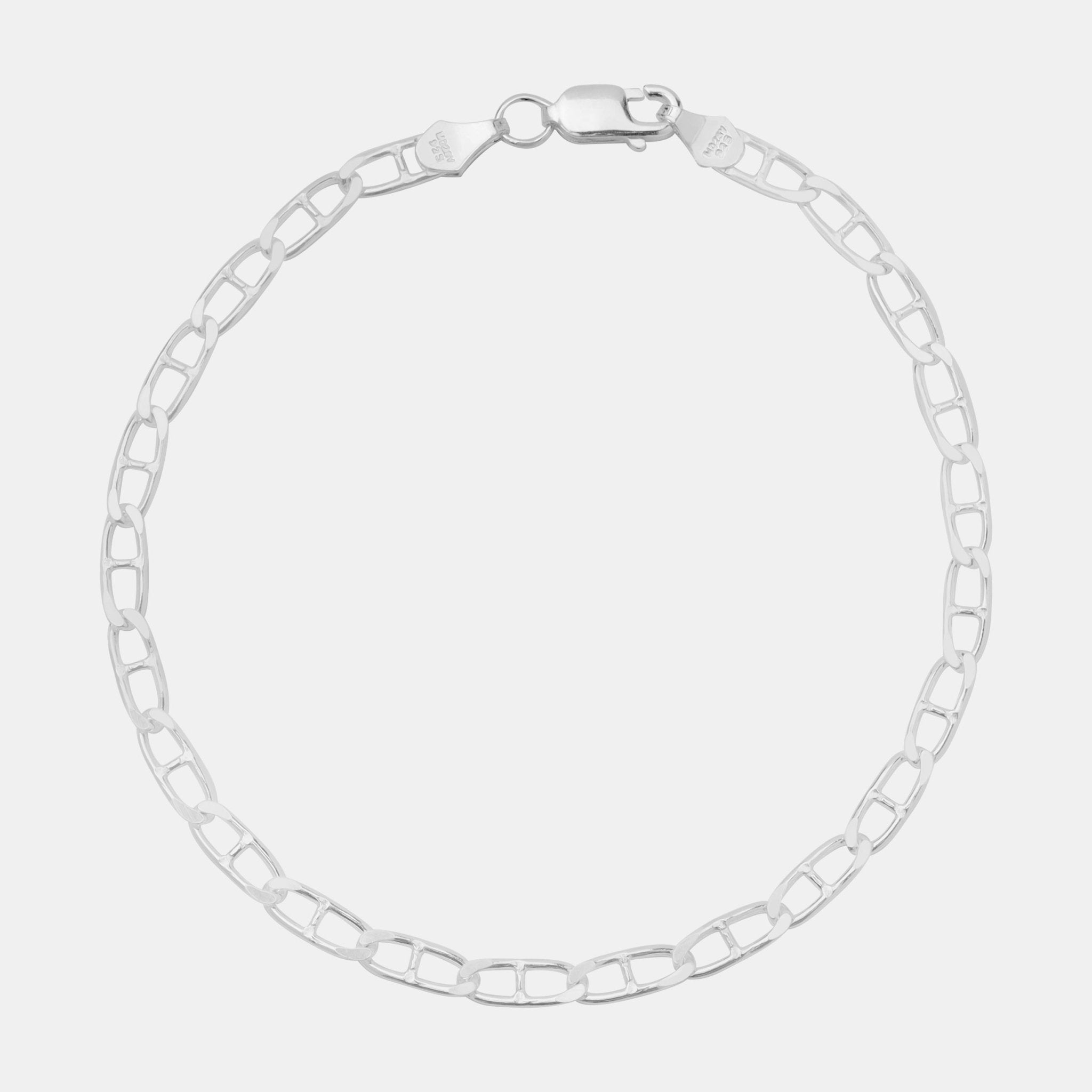 Guchi 3mm (Plata) Pulsera - Triangulum Workshop