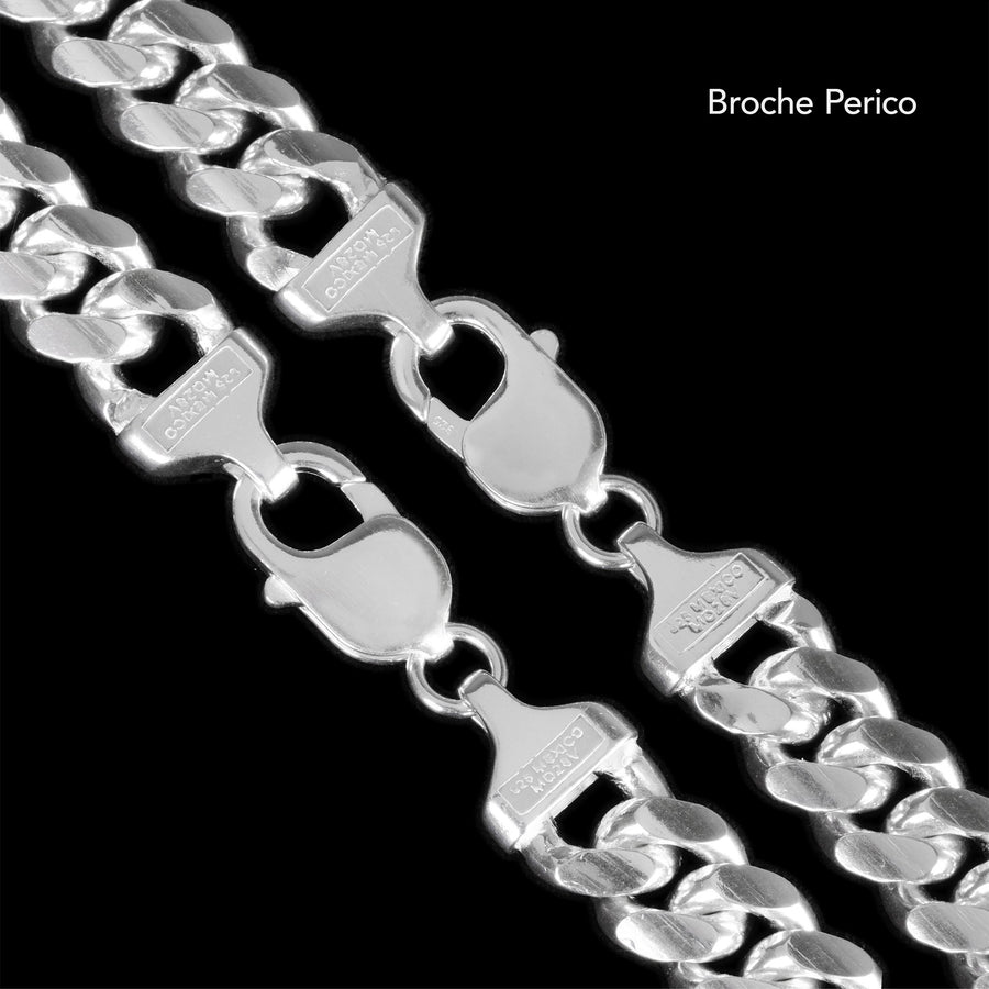 Set Cuban Link 10 mm (Plata) - Triangulum Workshop