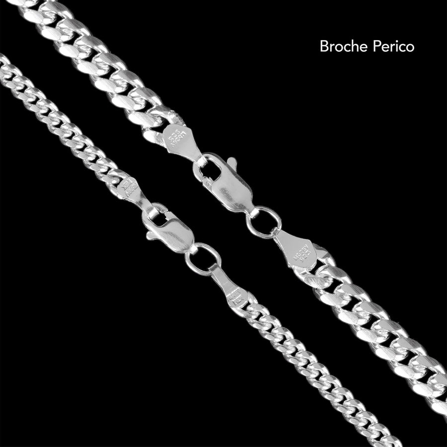 Stack Cuban Link 3mm y 5mm (Plata) Cadena - Triangulum Workshop