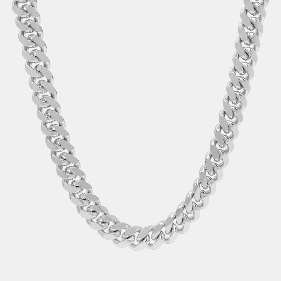 Cuban Link Chain (Silver) 10mm