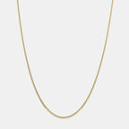 Cadena Barbada (Solid Gold) 2mm - Triangulum Workshop