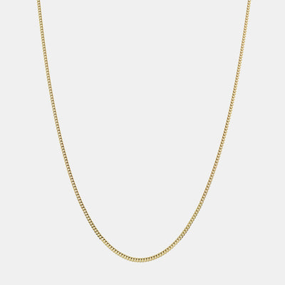 Cadena Barbada (Solid Gold) 2mm - Triangulum Workshop