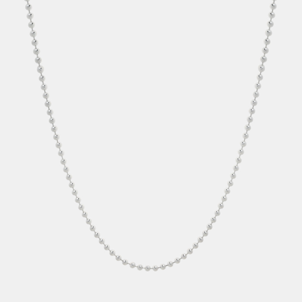 Cadena Bolitas 3mm (Silver) - Triangulum Workshop