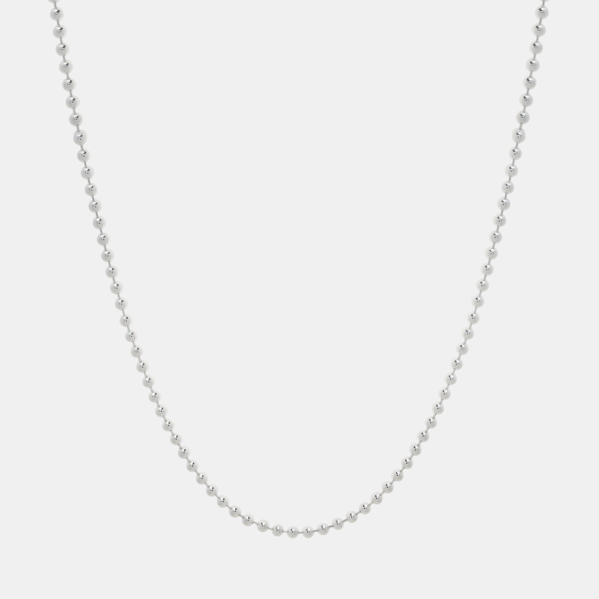 Cadena Bolitas 3mm (Silver) - Triangulum Workshop
