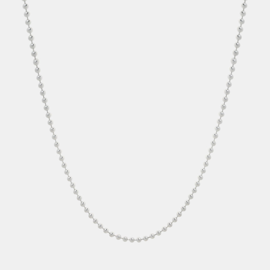 Cadena Bolitas 3mm (Silver) - Triangulum Workshop