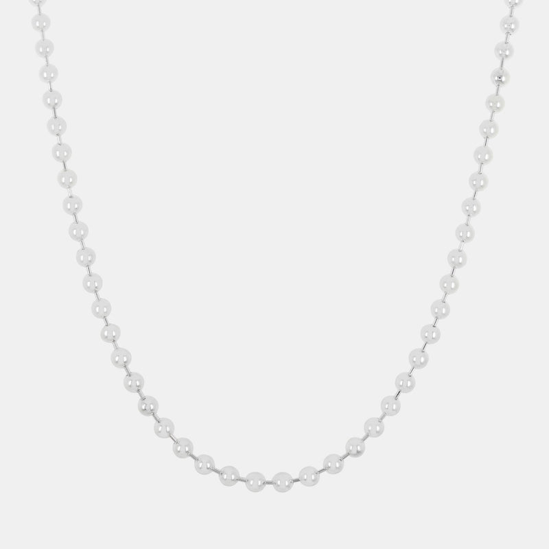 Cadena Bolitas 4mm (Silver) - Triangulum Workshop