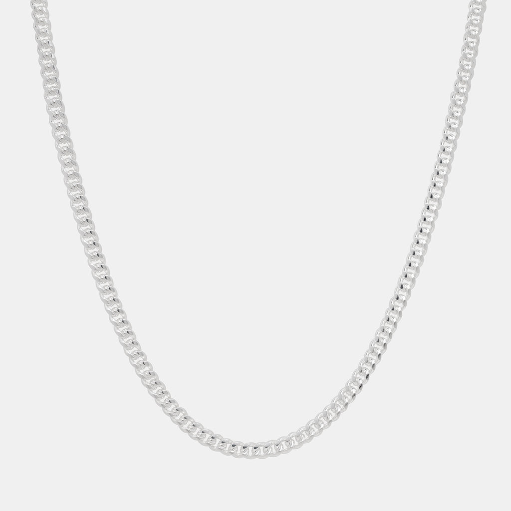 Cadena Cuban Link (Silver) 4mm - Triangulum Workshop