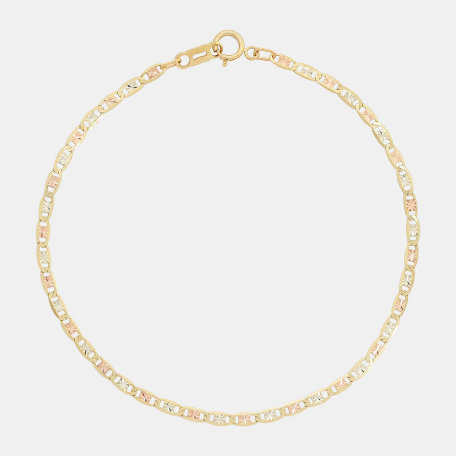 Florentina 3mm (Solid Gold) Bracelet - Triangulum Workshop