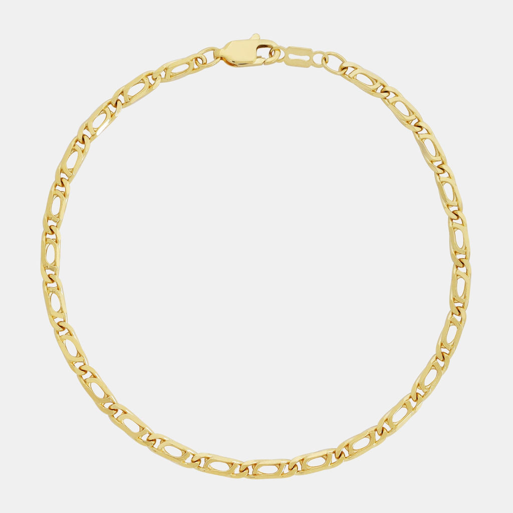 Perniche 3mm (Solid Gold) Bracelet - Triangulum Workshop