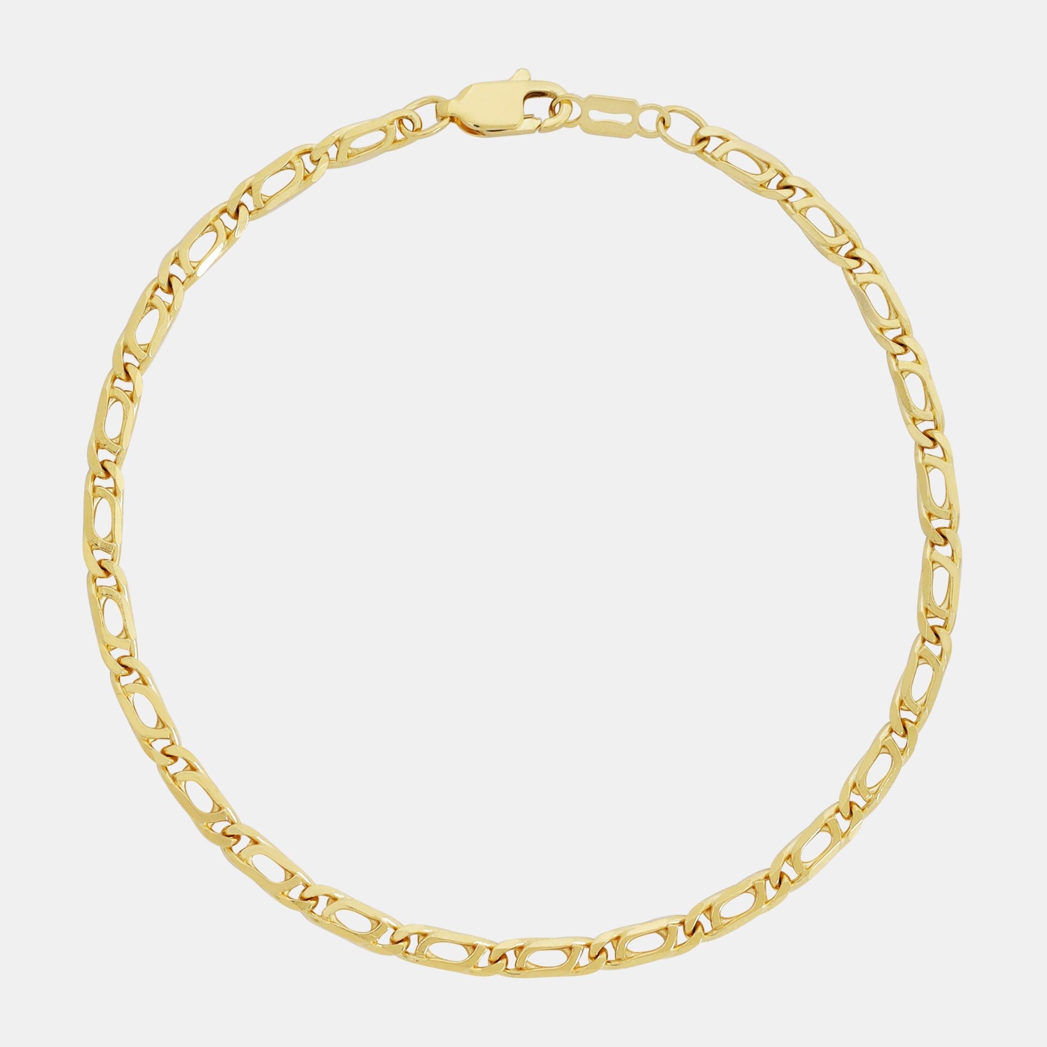 Perniche 3mm (Solid Gold) Bracelet - Triangulum Workshop